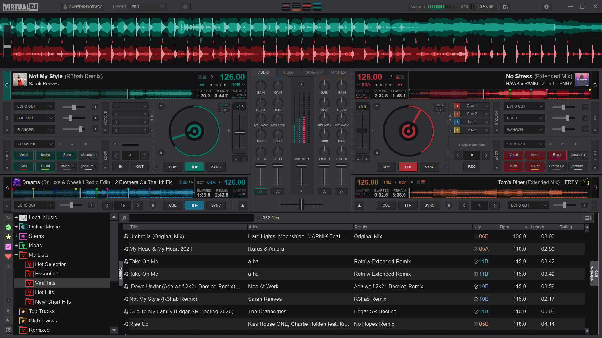 VirtualDJ product interface illustration