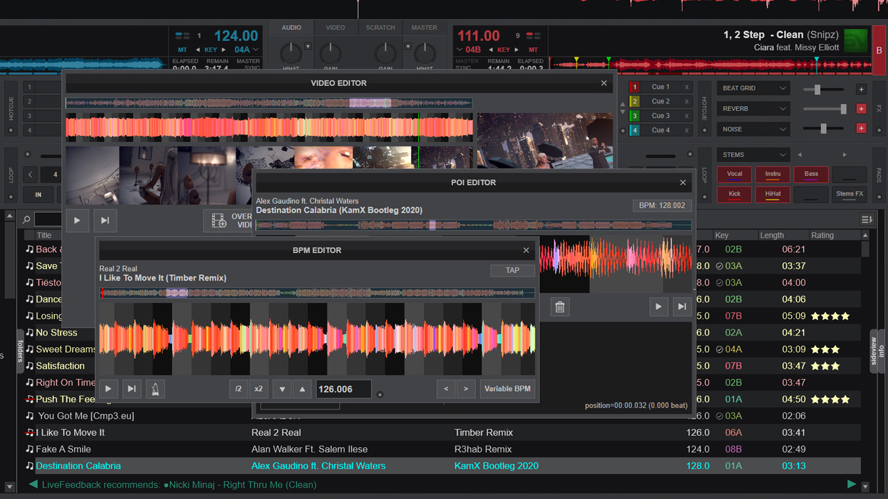 VirtualDJ software interface